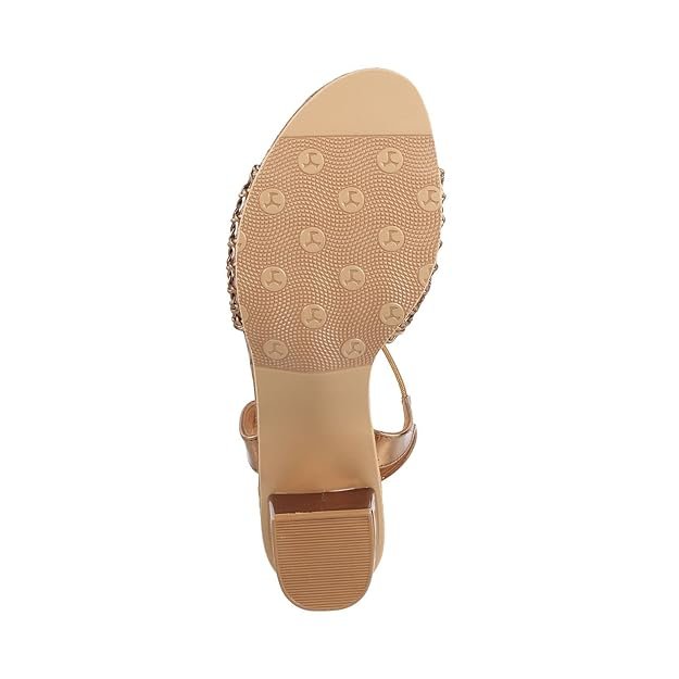 Mochi Women Block Heel Sandal