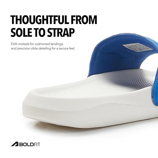 Boldfit Slippers for Man Feather Light Chappal for Man Anti Skid Sliders for Men Soft Cushioned Slides for Men Casual Mens Sliders for Boys Mens Slippers