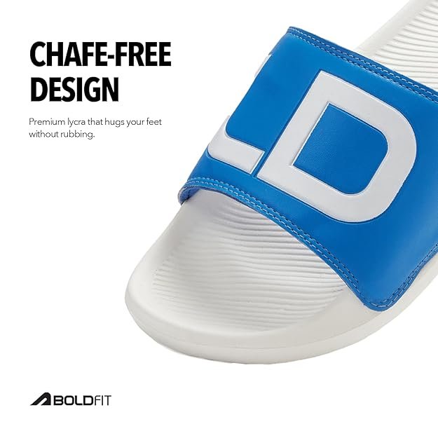Boldfit Slippers for Man Feather Light Chappal for Man Anti Skid Sliders for Men Soft Cushioned Slides for Men Casual Mens Sliders for Boys Mens Slippers