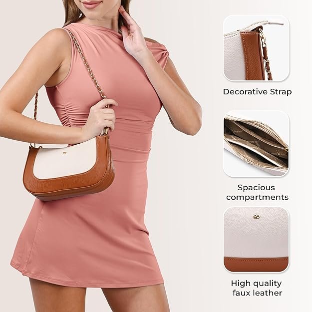 Symbol Premium Women's Sling Bag crafted from Imported PU | Stylish Handbag | Ladies Purse