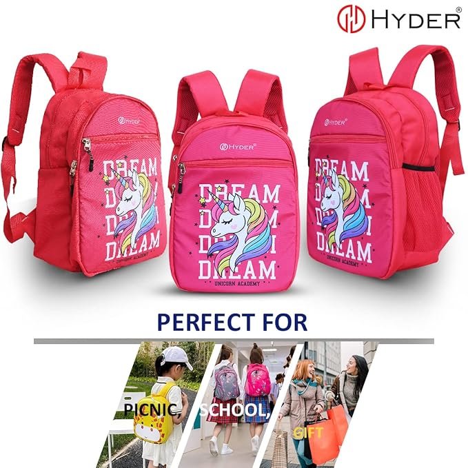 HYDER Kids 20L Cartoon Printed Best Stylish Lightweight Spacious Waterproof Casual/Picnic/Tuition/School Bag/Backpack for Children Boys And Girls