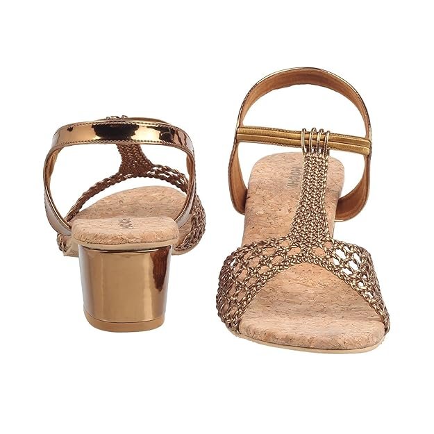 Mochi Women Block Heel Sandal